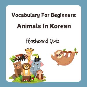 Korean Vocabulary For Beginners: Animals In Korean eBook Download